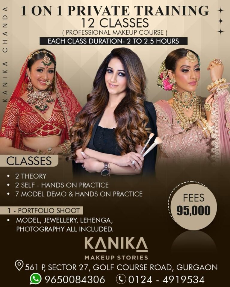 Best Makeup Academy in Gurgaon - Kanika Chanda - Best Makeup artist in ...