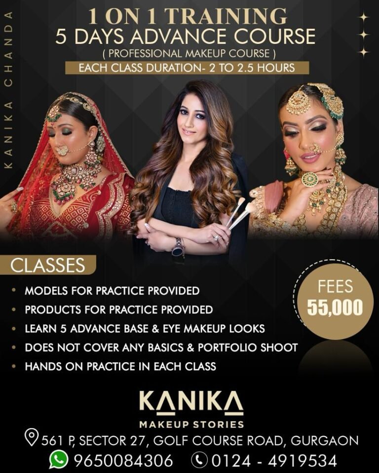 Best Makeup Academy in Gurgaon - Kanika Chanda - Best Makeup artist in ...